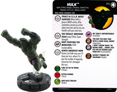 HeroClix Fantastic Four #056 Hulk 