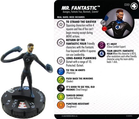 Skrull Infiltrator #007 Common M/NM with Card Marvel Fantastic Four HeroClix 