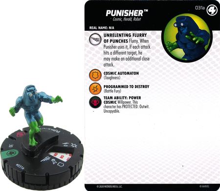 Punisher 031a Fantastic Four Marvel Heroclix Punisher 031a Fantastic Four Marvel Heroclix