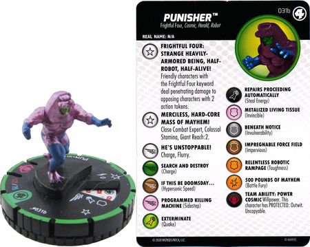 Punisher 031b Fantastic Four Marvel Heroclix Fantastic Four Singles Punisher 031b Fantastic Four Marvel Heroclix Fantastic Four Singles