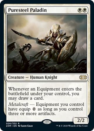 Puresteel Paladin 026 332 Double Masters Singles Puresteel Paladin 026 332 Double Masters Singles