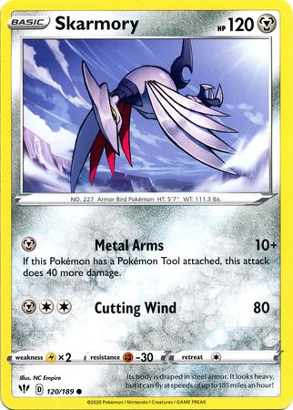 Skarmory 120 189 Common Skarmory 120 189 Common