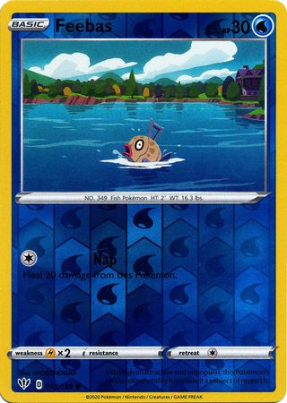 Feebas 038 189 Common Reverse Holo Feebas 038 189 Common Reverse Holo