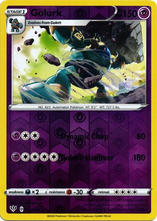 Verified Golurk - Plasma Blast by Pokemon Cards