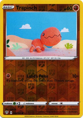 Trapinch 089 189 Common Reverse Holo Sword Shield Darkness Ablaze Reverse Holo Singles Trapinch 089 189 Common Reverse Holo Sword Shield Darkness Ablaze Reverse Holo Singles