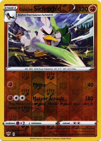 Farfetch'd - Hidden Fates Reverse Holo - Pokemon