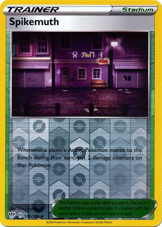 Spikemuth 170 189 Uncommon Reverse Holo Spikemuth 170 189 Uncommon Reverse Holo