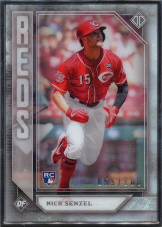 Nick Senzel 2019 Topps Transcendent 2 55 100 Rookie 21233 2019 Topps Transcendent 55 100 Baseball Trading Card Singles Nick Senzel 2019 Topps Transcendent 2 55 100 Rookie 21233 2019 Topps Transcendent 55 100 Baseball Trading Card Singles