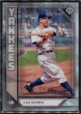 Lou Gehrig 2019 Topps Transcendent 19 55 100 21250 Lou Gehrig 2019 Topps Transcendent 19 55 100 21250