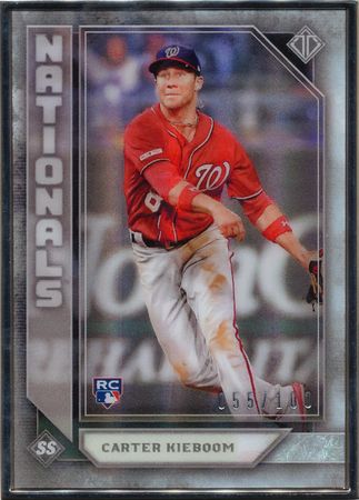 Carter Kieboom 2019 Topps Transcendent 23 55 100 Rookie 21254 Carter Kieboom 2019 Topps Transcendent 23 55 100 Rookie 21254
