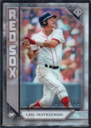 Carl Yastrzemski 2019 Topps Transcendent 32 55 100 21263 2019 Topps Transcendent 55 100 Baseball Trading Card Singles Carl Yastrzemski 2019 Topps Transcendent 32 55 100 21263 2019 Topps Transcendent 55 100 Baseball Trading Card Singles