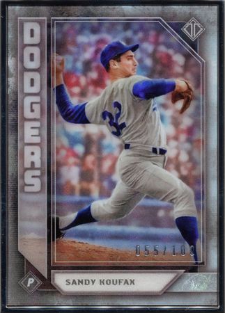 Sandy Koufax 2019 Topps Transcendent 46 55 100 21277 Sandy Koufax 2019 Topps Transcendent 46 55 100 21277