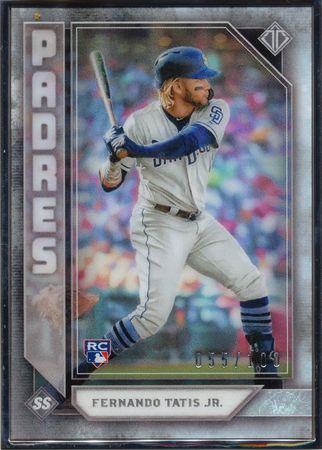 Fernando Tatis Jr 2019 Topps Transcendent 49 55 100 Rookie 21280 Fernando Tatis Jr 2019 Topps Transcendent 49 55 100 Rookie 21280