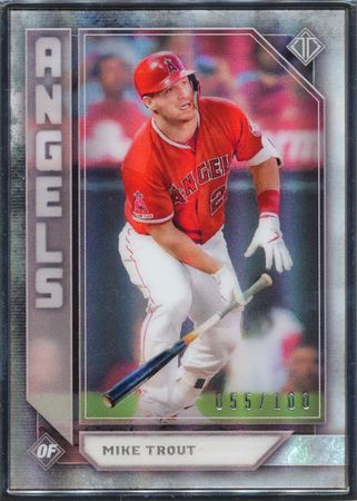 Mike Trout 2019 Topps Transcendent 50 55 100 21281 Mike Trout 2019 Topps Transcendent 50 55 100 21281