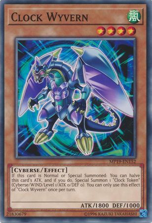 Clock Wyvern MP19 EN152 Common Unlimited Yu Gi Oh 2019 Mega Tins Gold Sarcophagus Tin Mega Pack Unlimited Singles Clock Wyvern MP19 EN152 Common Unlimited Yu Gi Oh 2019 Mega Tins Gold Sarcophagus Tin Mega Pack Unlimited Singles