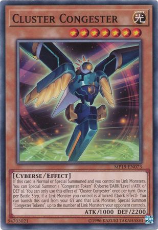 Cluster Congester MP19 EN073 Common Unlimited Yu Gi Oh 2019 Mega Tins Gold Sarcophagus Tin Mega Pack Unlimited Singles Cluster Congester MP19 EN073 Common Unlimited Yu Gi Oh 2019 Mega Tins Gold Sarcophagus Tin Mega Pack Unlimited Singles