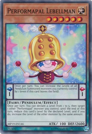 Performapal Lebellman MP19 EN146 Common Unlimited Yu Gi Oh 2019 Mega Tins Gold Sarcophagus Tin Mega Pack Unlimited Singles Performapal Lebellman MP19 EN146 Common Unlimited Yu Gi Oh 2019 Mega Tins Gold Sarcophagus Tin Mega Pack Unlimited Singles