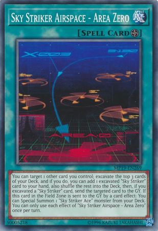 Sky Striker Airspace Area Zero MP19 EN269 Common Unlimited Sky Striker Airspace Area Zero MP19 EN269 Common Unlimited
