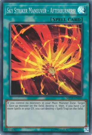 Sky Striker Maneuver Afterburners MP19 EN261 Super Rare Unlimited Yu Gi Oh 2019 Mega Tins Gold Sarcophagus Tin Mega Pack Unlimited Singles Sky Striker Maneuver Afterburners MP19 EN261 Super Rare Unlimited Yu Gi Oh 2019 Mega Tins Gold Sarcophagus Tin Mega Pack Unlimited Singles