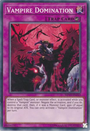 Vampire Domination MP19 EN243 Common Unlimited Yu Gi Oh 2019 Mega Tins Gold Sarcophagus Tin Mega Pack Unlimited Singles Vampire Domination MP19 EN243 Common Unlimited Yu Gi Oh 2019 Mega Tins Gold Sarcophagus Tin Mega Pack Unlimited Singles