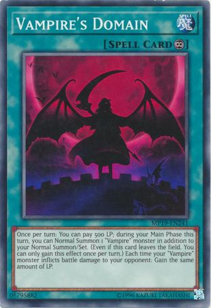 Vampire s Domain MP19 EN241 Common Vampire s Domain MP19 EN241 Common
