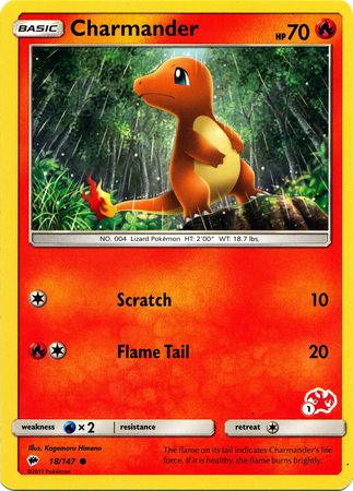 Charmander 18 147 Charizard Deck Charizard Symbol 01 Charmander 18 147 Charizard Deck Charizard Symbol 01