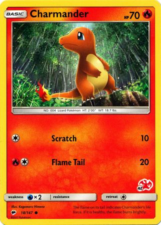 Charmander 18 147 Charizard Deck Charizard Symbol 42 Charmander 18 147 Charizard Deck Charizard Symbol 42