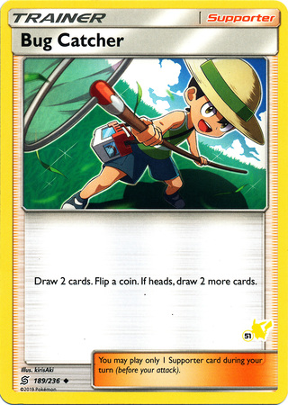 Bug Catcher 189 236 Pikachu Deck Pikachu Symbol 51 Bug Catcher 189 236 Pikachu Deck Pikachu Symbol 51