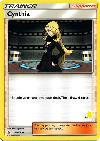 Cynthia 119 156 Pikachu Deck Pikachu Symbol 24 Cynthia 119 156 Pikachu Deck Pikachu Symbol 24