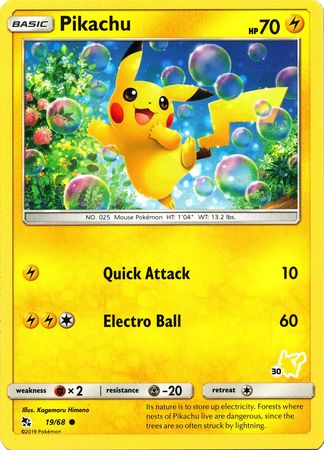 Pikachu 19 68 Pikachu Deck Pikachu Symbol 30 Pikachu 19 68 Pikachu Deck Pikachu Symbol 30