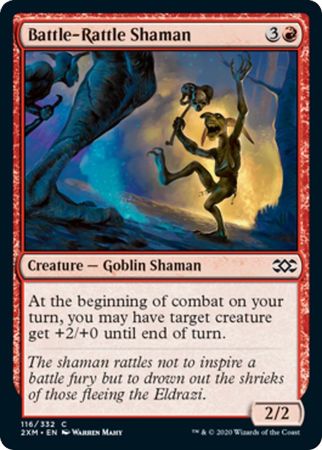 Battle Rattle Shaman 116 332 Double Masters Singles Battle Rattle Shaman 116 332 Double Masters Singles