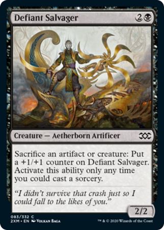 Defiant Salvager 083 332 Double Masters Singles Defiant Salvager 083 332 Double Masters Singles
