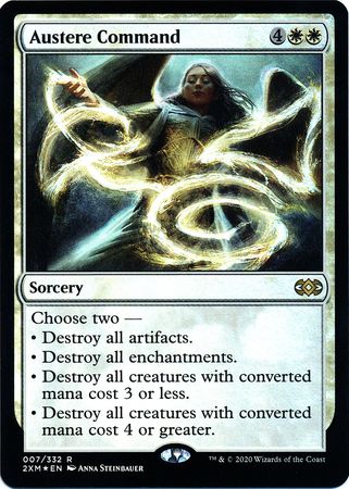 Austere Command 007 332 Foil Austere Command 007 332 Foil