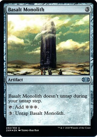 Basalt Monolith 232/332 - Double Masters Foil - Magic | TrollAndToad