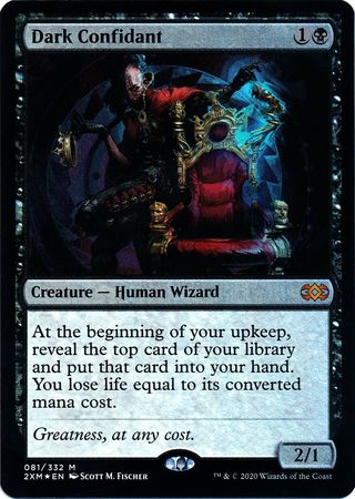 Dark Confidant 081 332 Foil Double Masters Foil Singles Dark Confidant 081 332 Foil Double Masters Foil Singles