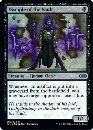 Disciple of the Vault 086 332 Foil Disciple of the Vault 086 332 Foil