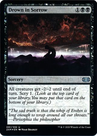 Drown in Sorrow 091 332 Foil Double Masters Foil Singles Drown in Sorrow 091 332 Foil Double Masters Foil Singles