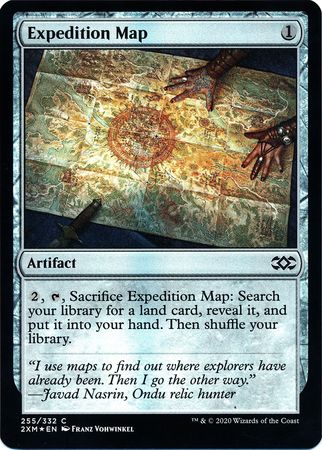 Expedition Map 255 332 Foil Expedition Map 255 332 Foil