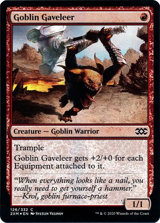 Goblin Gaveleer 126/332 - Double Masters Foil - Magic | TrollAndToad