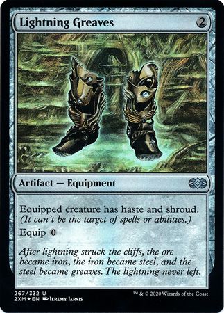 Lightning Greaves 267 332 Foil Double Masters Foil Singles Lightning Greaves 267 332 Foil Double Masters Foil Singles