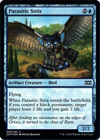 Parasitic Strix 060 332 Foil Double Masters Foil Singles Parasitic Strix 060 332 Foil Double Masters Foil Singles