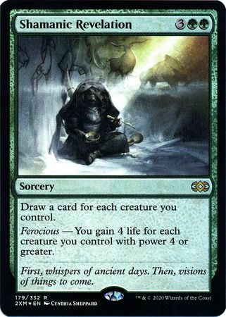 Shamanic Revelation 179 332 Foil Shamanic Revelation 179 332 Foil