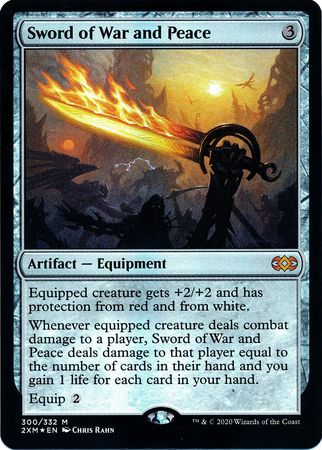 Sword of War and Peace 300 332 Foil Double Masters Foil Singles Sword of War and Peace 300 332 Foil Double Masters Foil Singles
