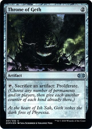 Throne of Geth 301 332 Foil Throne of Geth 301 332 Foil