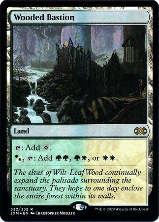 Wooded Bastion 332 332 Foil Double Masters Foil Singles Wooded Bastion 332 332 Foil Double Masters Foil Singles