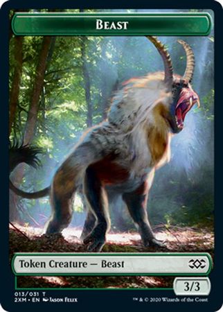 Beast Token 013 031 Double Masters Double Masters Singles Beast Token 013 031 Double Masters Double Masters Singles