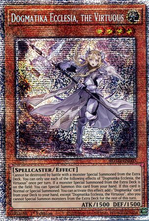 Dogmatika Ecclesia, the Virtuous - ROTD-EN005 - Starlight Rare 1st Edition