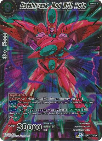 Hatchhyack Mad With Hate EX13 33 Expansion Rare Foil Hatchhyack Mad With Hate EX13 33 Expansion Rare Foil