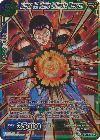 Super 17 Hell s Ultimate Weapon EX13 36 Expansion Rare Foil Super 17 Hell s Ultimate Weapon EX13 36 Expansion Rare Foil