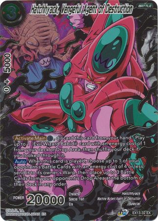 Hatchhyack Vengeful Agent of Destruction EX13 32 Expansion Rare Foil Hatchhyack Vengeful Agent of Destruction EX13 32 Expansion Rare Foil